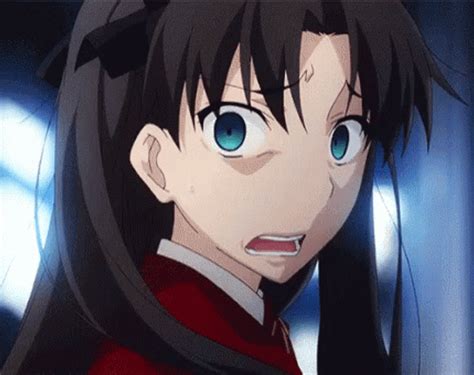 Rin Tohsaka Anime Trembling 