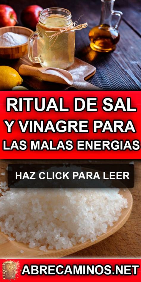 Ritual De Sal Y Vinagre Para Alejar Las Malas Vibras Limpieza De
