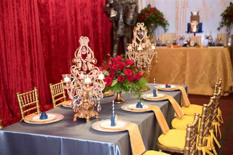 Karas Party Ideas Be Our Guest Beauty And The Beast Birthday Party