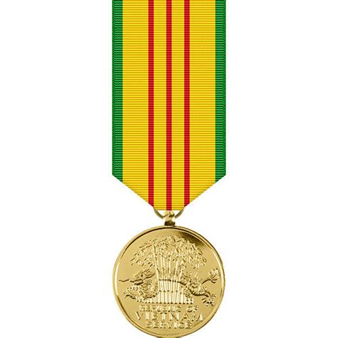 Vietnam Service Anodized Miniature Medal Usamm