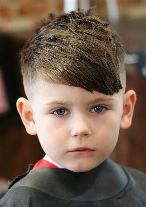 High top meets curly hair, kids version. 60 Cute Toddler Boy Haircuts Your Kids will Love