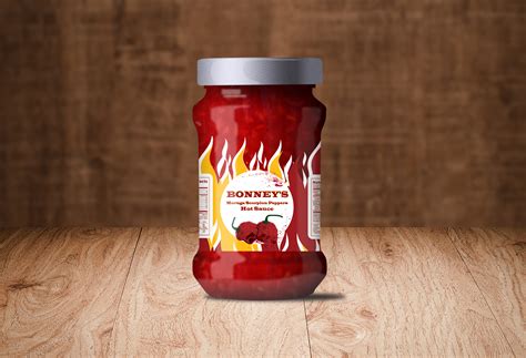 Hot Sauce Label Design Ythoreccio