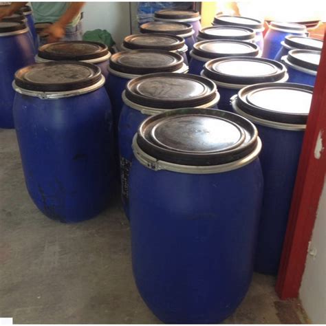 40l 50l 80l 120l 160l 200l Tong Air Kolah Air Tong Drum Biru Kosong