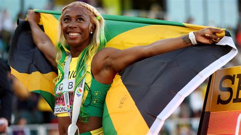 Shelly Ann Fraser Pryce Takes Gold In Jamaican 100m Sweep Cbcca