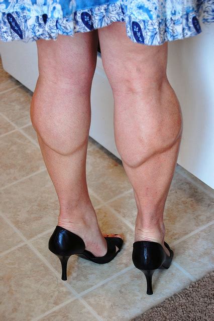 Her Calves Muscle Legs Giant Calf Muscle By Jonhatan