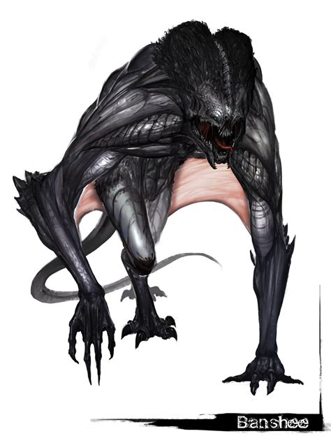An Alien Creature With Large Claws And Sharp Teeth