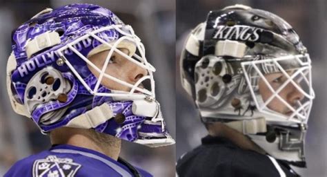 Jimmy howard & jonathan bernier holiday mask! Jonathan Bernier cleared to use Hollywood sign