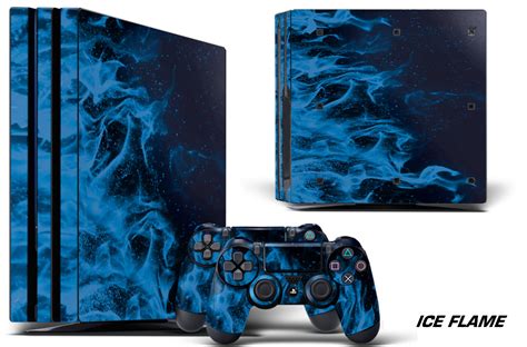 Sony Ps4 Pro Playstation 4 Pro Console Skin Plus 2 Controller Skins