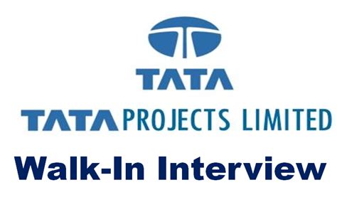 Tata Projects Walk In Interview On 28th January 2023 For Multiple