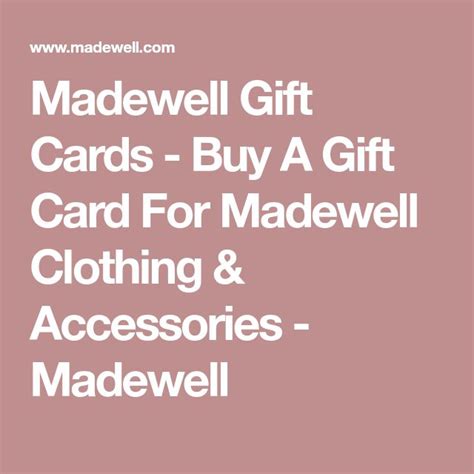Following are the sources from where you can get paid and free madewell gift card. Madewell Gift Cards - Buy A Gift Card For Madewell Clothing & Accessories - Madewell | Madewell ...