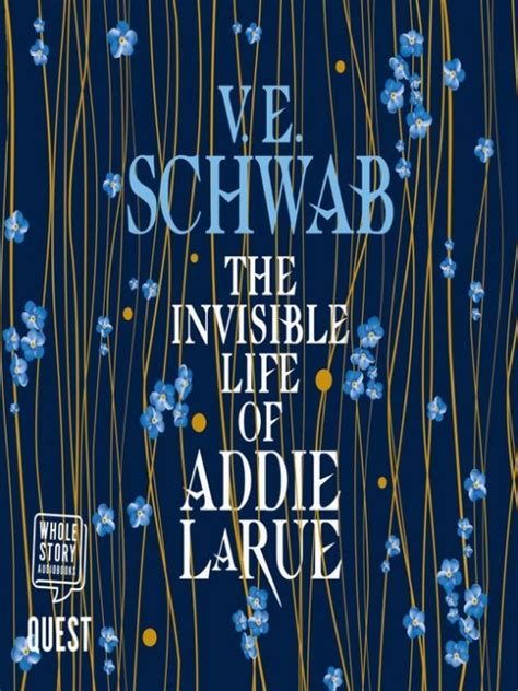 The Invisible Life Of Addie Larue Audiobook V E Schwab Listening