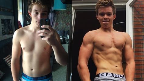 16 Year Old Incredible 1 Year Body Transformation Youtube