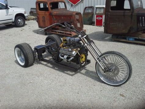 v 8 trike frame rolling chassis rat rod hot rod trike macs hot rod shop ebay trike chopper vw
