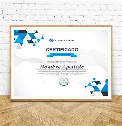 Plantilla Certificado Diploma Para Word Editable En Images