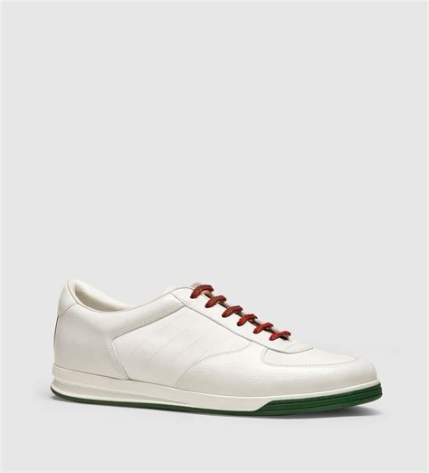 Gucci 1984 Low Top Sneaker In Leather In Natural For Men Lyst