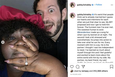 Gabourey Sidibe Reveals Shes Engaged To Brandon Frankel Yeeeaah
