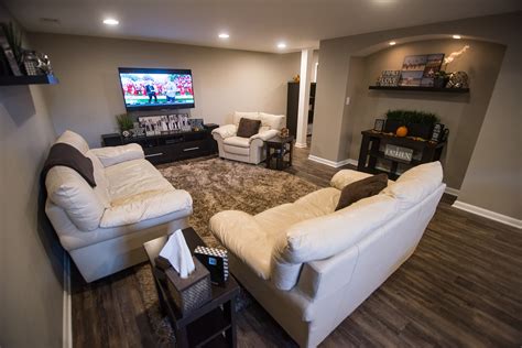 Creative Ideas For A Traditional Basement Finished Basements Plus