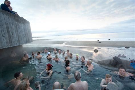 New Geothermal Pool Opened At Langisandur Beach In Akranes Iceland
