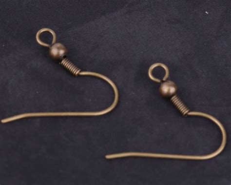 Bronze Stainless Steel Earrings Hookdiy Earring Findings Etsy