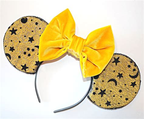 Sun Moon And Stars Minnie Ears Disney Ears Mouse Ears Mickey Ears