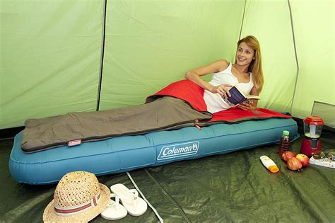 Coleman Single Airbed Extra Durable Mattress Inflatable Guest Bed Camping Ebay