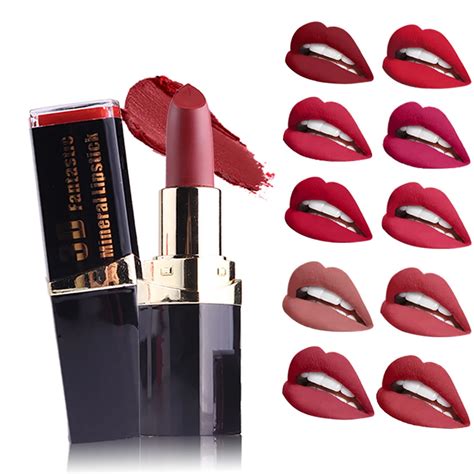 Women Lip Stick Matte Effect Moisturizing Long Lasting Lipstick Makeup Cosmeticslipstick