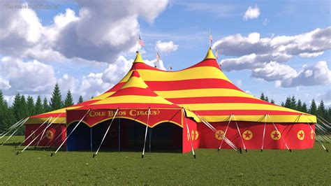 circus big top tent 3d model 59 max ma lxo obj 3ds blend c4d fbx free3d