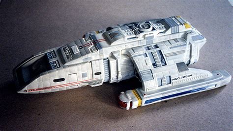 Download files and build them with your 3d printer, laser cutter, or cnc. MCN's starship models -- Danube class