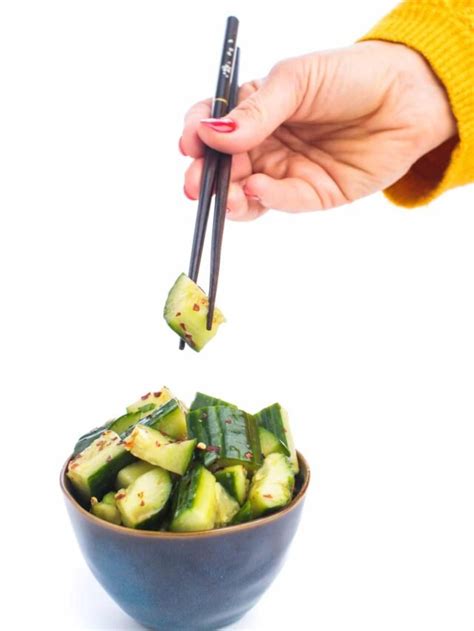 chinese smashed cucumbers the lemon bowl®