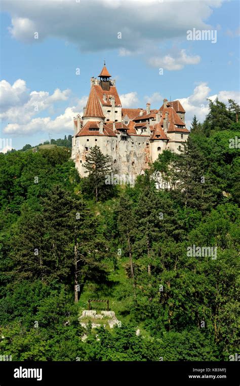 Romania Transylvania Carpathian Mountains Bran The First Castle Was