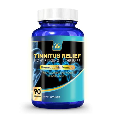 Tinnitus Relief Ring Stopper Extra Strength Natural Remedy Supplement