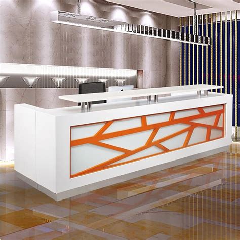 Contemporary And Fashionable Reception Counter Furniture My Aashis