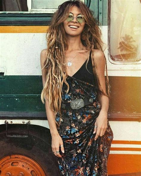 Pin Donisiavashan 🌙 In 2020 Hippie Outfits Dreadlocks Girl Hippie Style