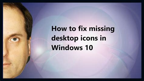 Hiding all the icons on your desktop doesn't delete them, it just hides them until you choose to show them again. How to fix missing desktop icons in Windows 10 > BENISNOUS