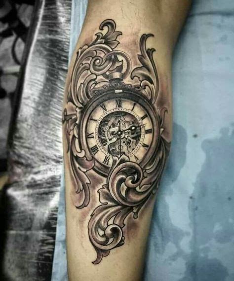 28 Clock Timepiece Tattoos Ideas Tattoos Clock Tattoo Watch Tattoos