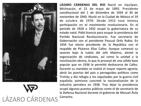 Lázaro cárdenas se localiza a 401 km de morelia por las carreteras federales núm. Lázaro Cárdenas #Mexico #PresidentesdeMexico #Gobernantes ...