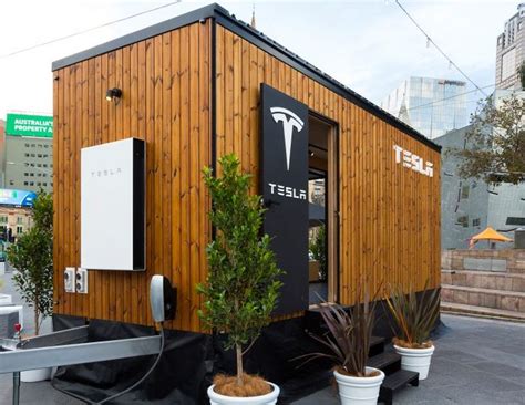 Tesla Tiny House Promotes Off Grid Living With Its Home On Wheels