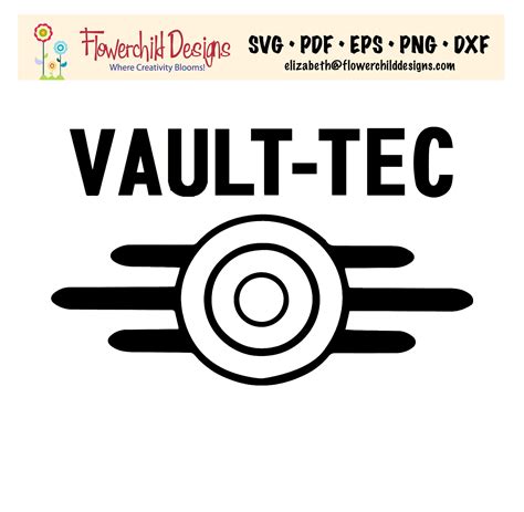 Fallout Vault Tec Logo Svg Cut File Apparel T Shirt Etsy España