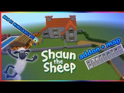 Shaun The Sheep Ada Di Minecraft Pe Addon Map Shaun The Sheep Mcpe