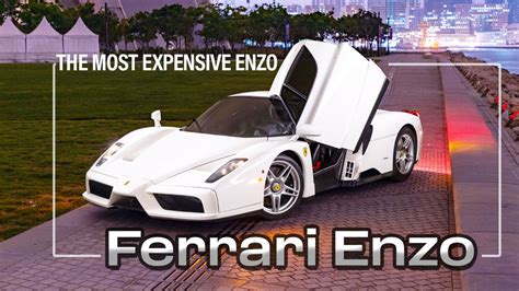 The Mythical One And Only White Ferrari Enzo Is Real And Its For Sale