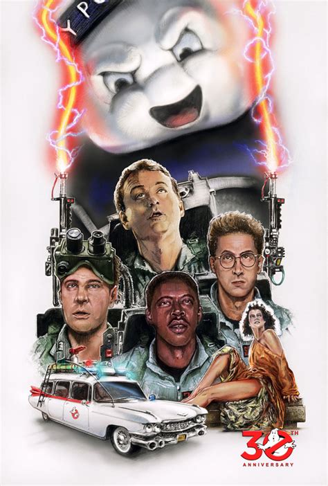 Alternative Movie Poster For Ghostbusters By Mark Button