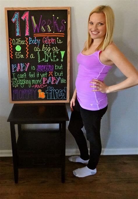 11 Weeks Pregnancy Chalkboard Pregnancy Pinterest Pregnancy