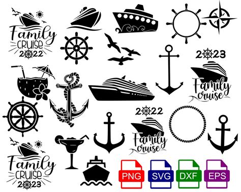 Cruise SVG Bundle Cruise Ship Svg Cruise Shirts Svg Anchor Etsy