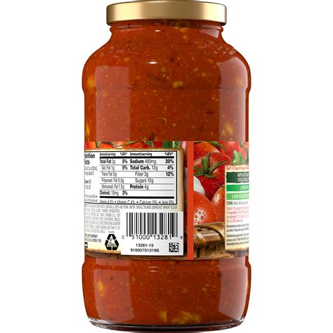 25 Bottle Prego Mini Meatball Meat Sauce 24 Oz New Ebay