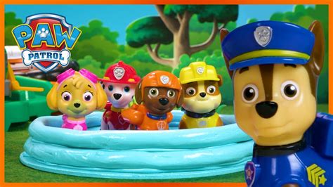 Water Animal Rescues 🌊 Paw Patrol Compilation Toy Pretend Play For