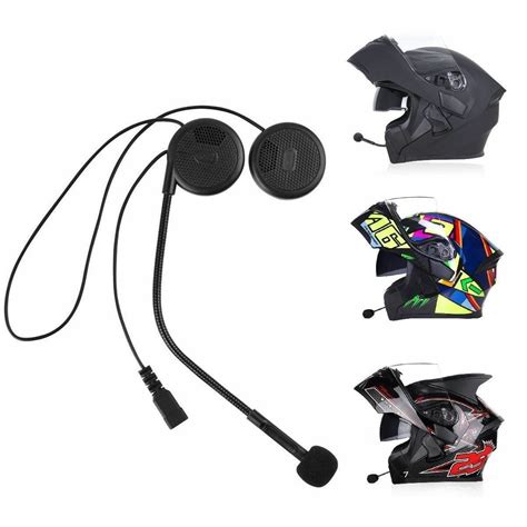 motorcycle bluetooth headsets kimiss 1 pair hi fi motorcycle helmet bt headset headphone