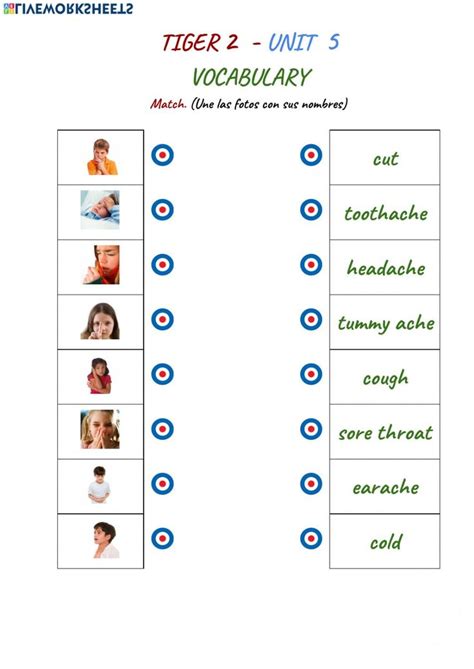 Illnesses And Health Problems Online Worksheet For Grade 2 You Can Do
