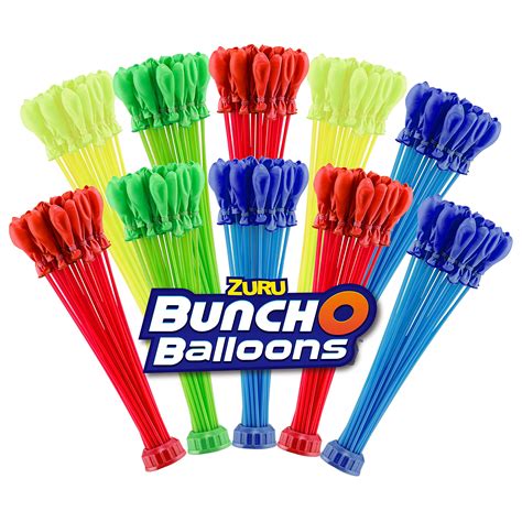Bunch O Balloons Multi Colored 10 Bunches By Zuru 350 Rapid Filling