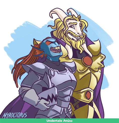 Pin By Callia Ellesfire On Asgore And Undyne Undertale Fanart