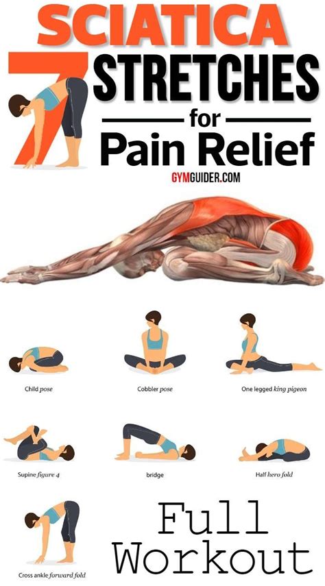 How To Workout With Sciatica Using These Relaxing Poses That Offer